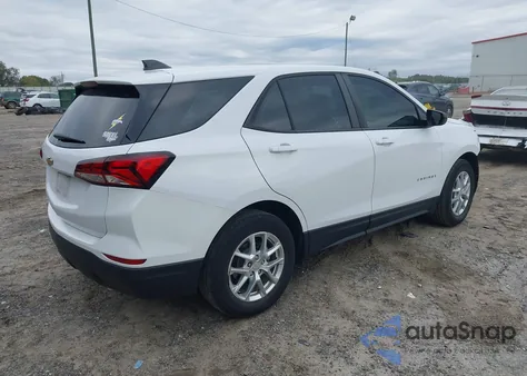 2023 Chevrolet Equinox Fwd Ls из США, поврежденный, VIN 3GNAXHEG9PL203087